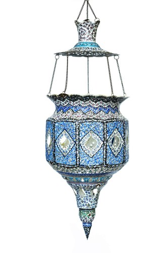 Antique moroccan hand - moroccan, painted