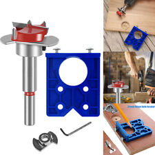 35mm Concealed Hinge Hole Jig Cabinet Kitchen Doors With Drill Bit Hole Cutter