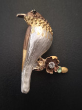 Bird Brooch Vintage Inspired