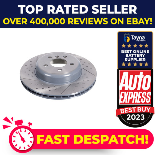 Brake discs pair vented - brake,