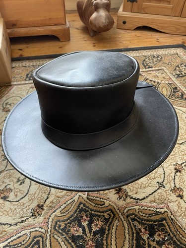 Men handmade black leather - men’s,