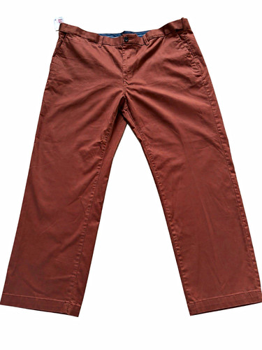 Men brown thick chino - brown,