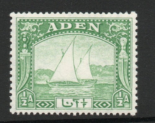 Aden 1937 dhows a - 1937, ½a