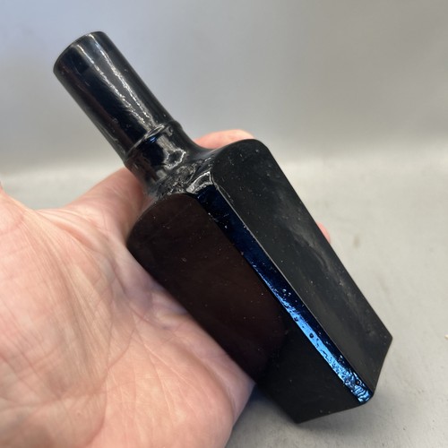 Unusual black glass victorian - glass,
