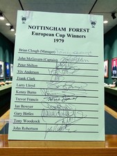 Nottingham Forest SIGNED