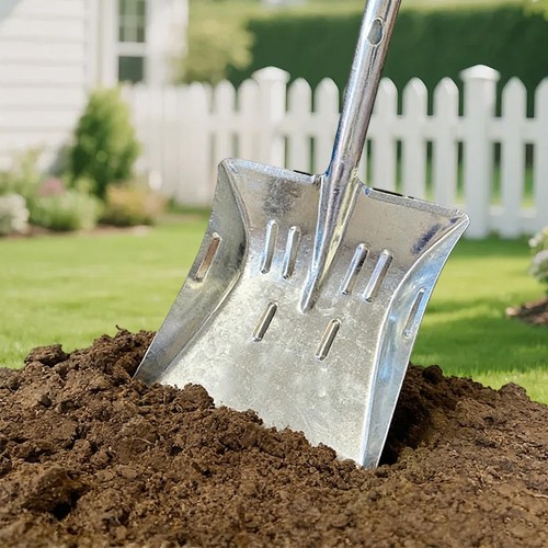 Inch metal coal - metal, shovel