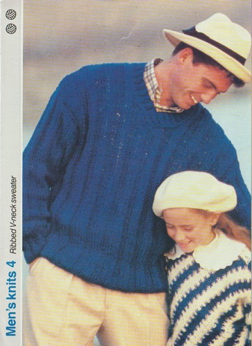 Men knits knitting patterns - men's,
