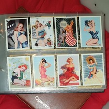 CARDS SET CALENDAR RETRO PIN