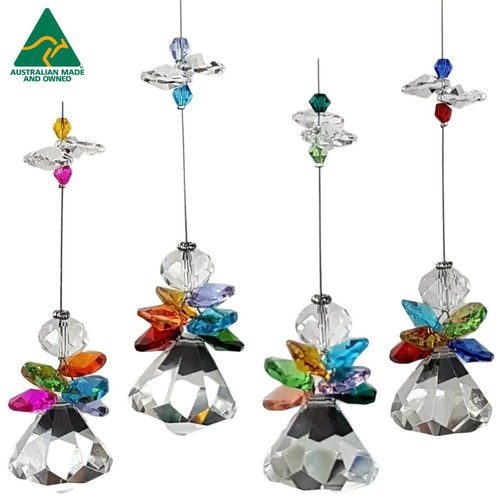 Memorial crystal angel - crystal,