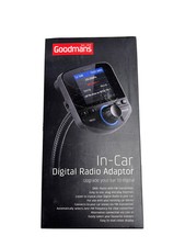 📻 NEW Goodmans GICDABBT05 In-Car DAB/DAB+ Bluetooth Adaptor 2.4" TFT Screen 🚗✨