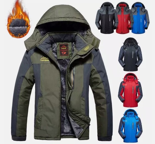 Men winter warm fleece lined - warm,