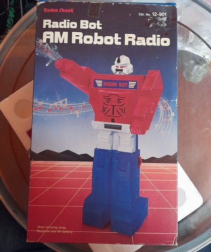 Vintage novelty tandy radio - novelty,