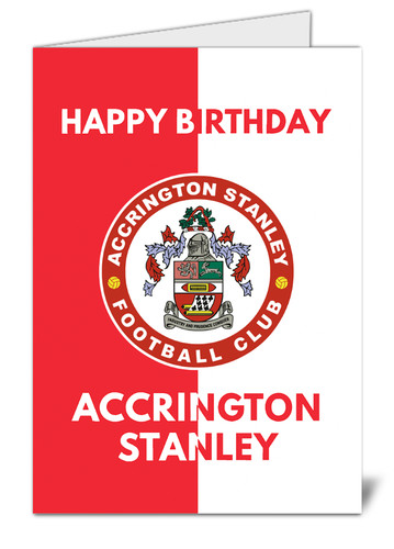 Accrington stanley birthday - accrington,