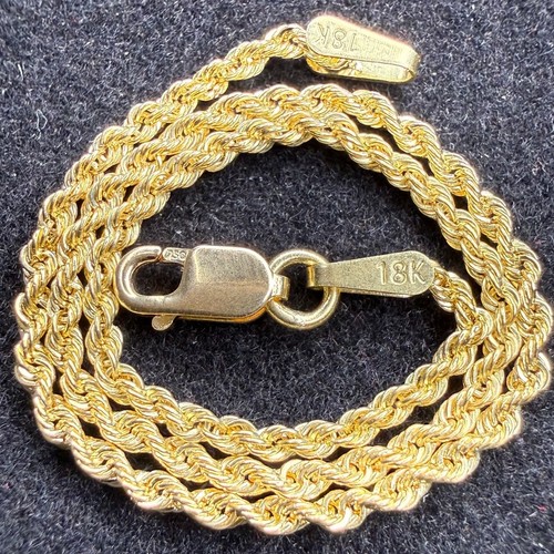 Solid 18k yellow gold - solid,