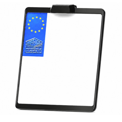 Iron optics license - license, plate