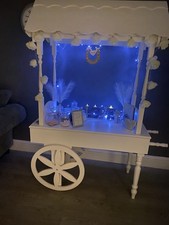 FOR SALE: White Sweet Cart – Multi-Purpose Event Cart - More Details Below