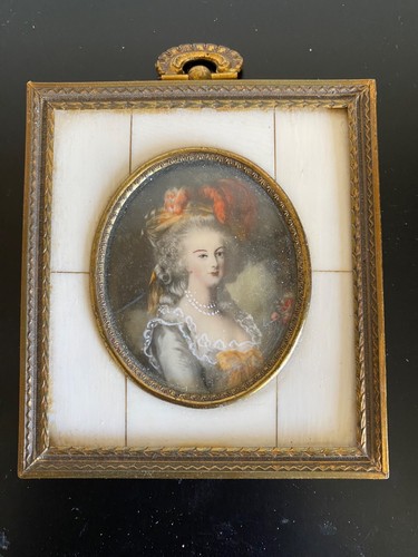 Antique miniature marie - antique,