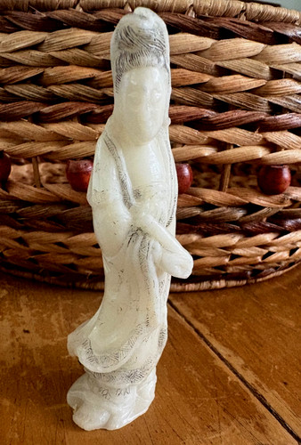 Vintage chinese white jade - vintage,