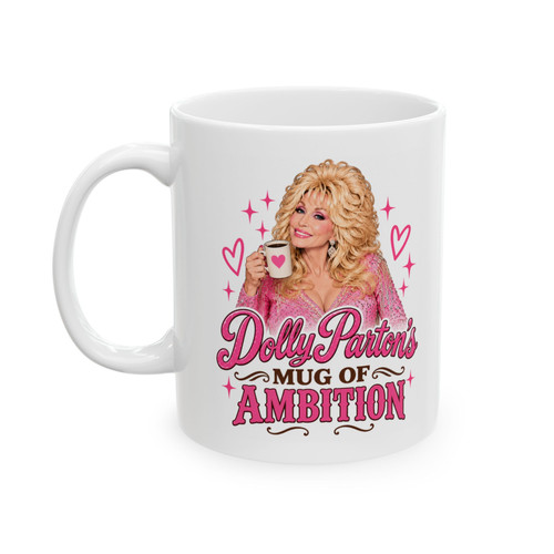 Dolly parton inspired mug - dolly,