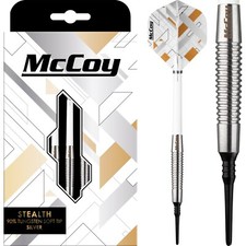 Soft Tip McCoy Stealth Darts Set 18g gram Softip Tungsten