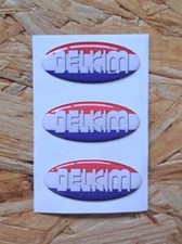 3 × Delkim Sticker Set Decal