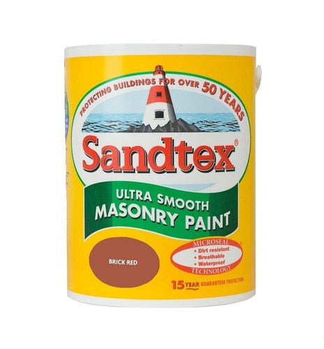 Sandtex masonry paint 5l - ,