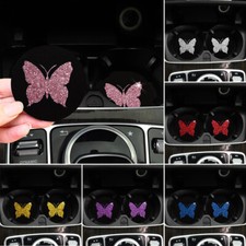 2PCS Glitter Butterfly Car