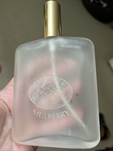 Vintage glass mulberry cologne - vintage,