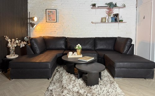 Rrp 999 black leather - –,