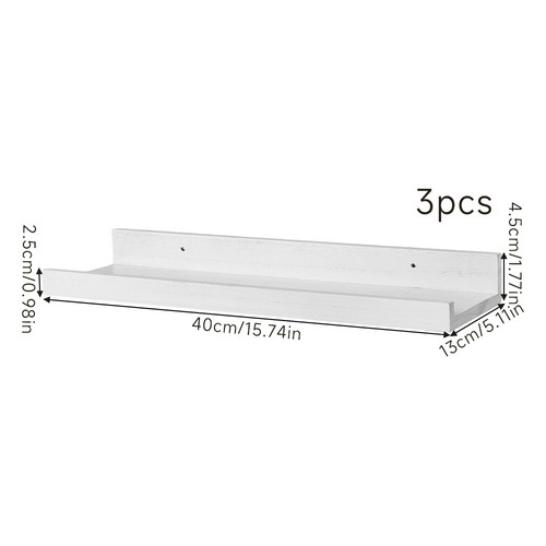 Floating wall shelves set 3 - floating, of
