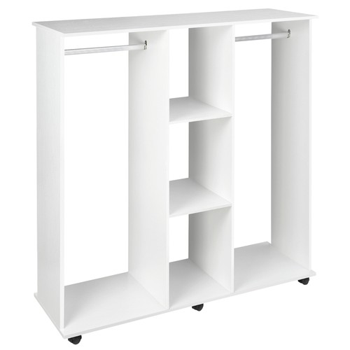 Open double wardrobe mobile - open,