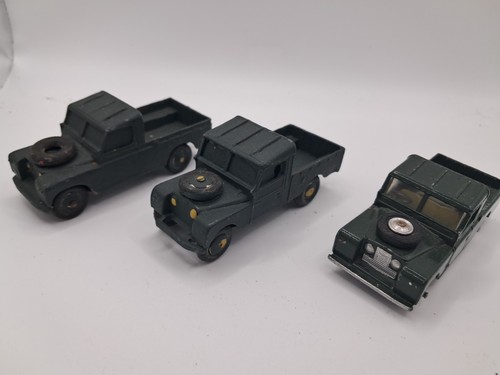 Old corgi land rover x3 - corgi,