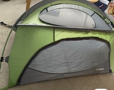 LittleLife Arc 2 Superlight Travel Cot with Mattress, Sheet & Backpack