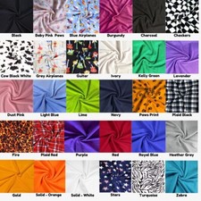 FabricLA Fleece Fabric By The Yard | Soft Anti Pill Polar Fleece for Blanket