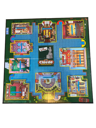 The simpsons cluedo - simpsons,