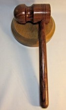 Palm Gavel & Block. Possibly