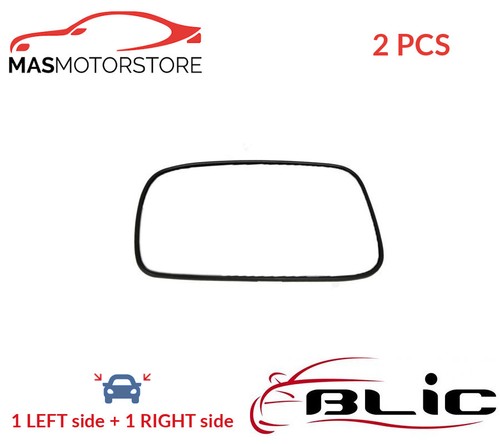 Rear view mirror glass pair - view,