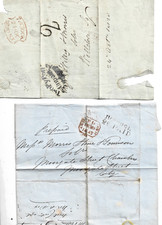 old pre stamp letters 1820