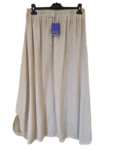 Italian washed linen skirt - washed,