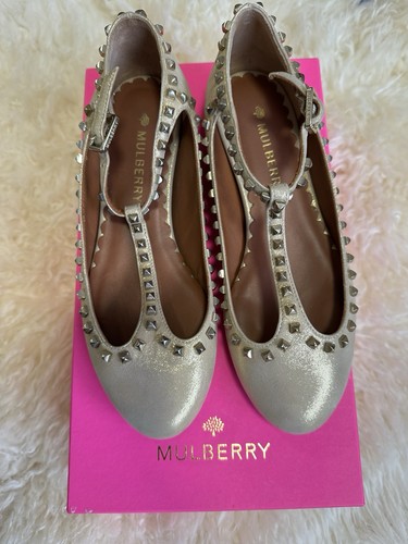 Mulberry studded leather - studded, shoes