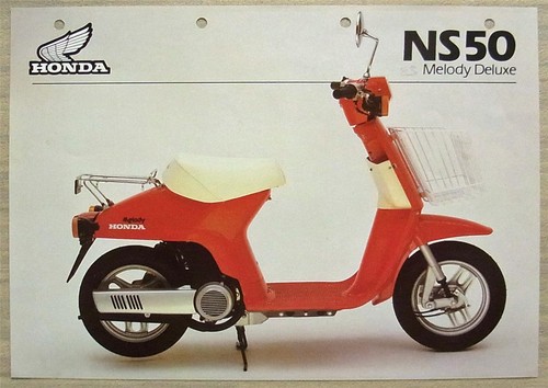 Honda ns50 melody deluxe - honda,