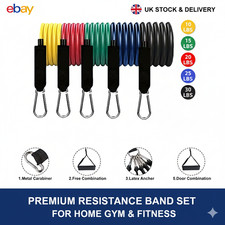11Pieces Resistance Bands Set