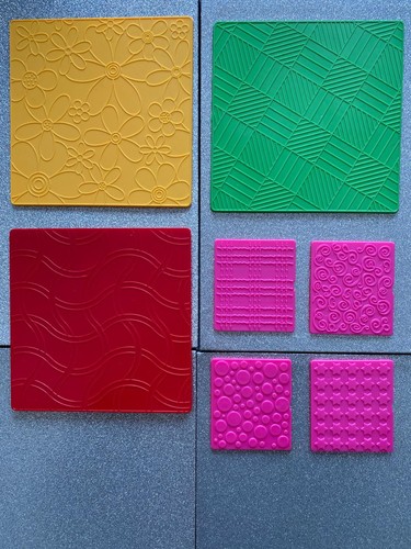 Rubbing embossing plates - embossing,