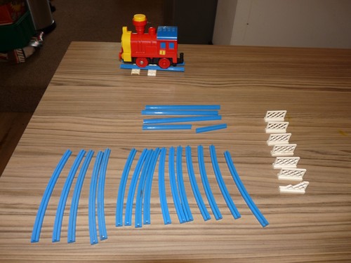 Lego systems blue - lego, track