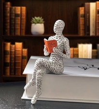 Abstract Reader Sculpture