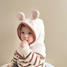 Windproof Baby Hat Scarf Set