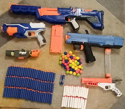 Nerf gun kit - nerf, below