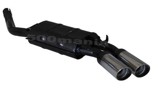 Chrome double exhaust sport - chrome,