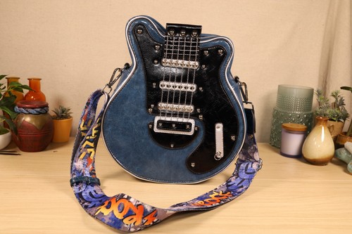 Custom teal leather bag - custom,