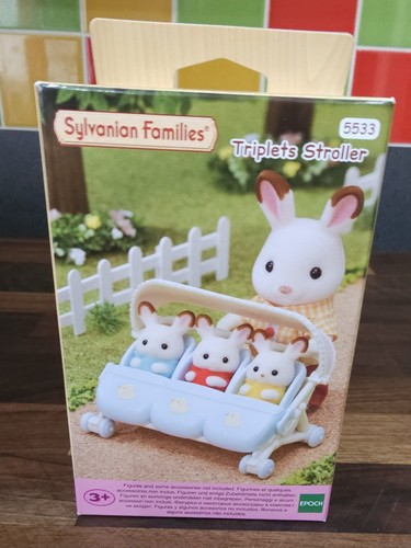 Sylvanian families triplets - families,